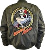 Lethal Threat Bombs Away Jacket Green XL Men's - Men's XL green Bombs Away jacket by Lethal Threat
