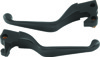 Bikers Choice Black Lever Set For 2004-2013 XL - Black lever set fits 2004-2013 XL models