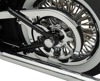 Drag Specialties Rear Axle Caps Chrome Pair For Harley-Davidson - Chrome rear axle caps for select Harley-Davidson models