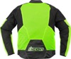 ICON Overlord3 Mesh Jacket Black/Hi-Vis Yellow Men's L - Mesh riding jacket with impact protection