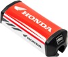 Premium "Bulge" Bar Pad For 1-1/8" Handlebars - Red & White w/ Honda Logo