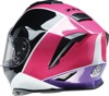 Z1R Youth Warrant Fresh Pow Snow Helmet S Pink/Purple - Full face snow helmet for youth