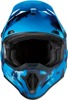 Z1R Rise Digi Camo MX Helmet Blue Medium Adult - MX helmet, blue digi camo, size medium, unisex