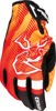 Moose Agroid Pro Gloves Black/Orange Large Men's - Lightweight offroad gloves, size Large, Black/Orange