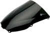 Dark Smoke Double Bubble Windscreen - For 00-02 ZX6R & 05-08 ZZR600 Dark Smoke Double Bubble Windscreen - For 00-02 ZX6R & 05-08 ZZR600