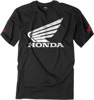 Factory Effex Men's Honda Big Wing Tee Black Size M
