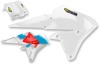 Cycra Powerflow Radiator Shrouds White Fits 15-19 Yamaha WR250F