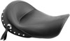 Concho Skirt Studded Vinyl Solo Seat - For 04-05 HD Dyna Concho Skirt Studded Vinyl Solo Seat - For 04-05 HD Dyna