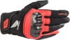 Alpinestars Honda SMX Z Drystar Gloves Black Red XL Men's - Waterproof riding gloves, size XL, Black/Red, Men's
