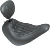Tripper Diamond Wide Solo Seat w/Backrest - For 18-19 HD FLSB FXLR Tripper Diamond Wide Solo Seat w/Backrest - For 18-19 HD FLSB FXLR