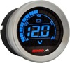Silver HD-02 Series Gauge - Hd-02 2" Volt Meter, Silver Silver HD-02 Series Gauge - Hd-02 2" Volt Meter, Silver