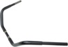 Drag Specialties 1-1/4 in Buffalo Bar Handlebar Black Gloss - 1-1/4 in handlebar, gloss black, notched for TBW