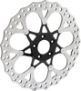 Procross Contour Floating Front Brake Rotor 356mm - Black - For Harley