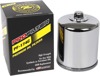 Pro Filter V-Twin Spin-On Oil Filter Chrome PF-174C