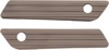 Arlen Ness 10-Gauge Saddlebag Latch Covers Titanium
