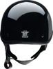 Z1R CC Beanie Hellfire Helmet 3XL Gloss Black/Blue - Half face helmet with DOT approval