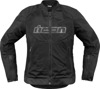 ICON Women's Overlord3 Mesh Jacket Black XL - Women's sport fit mesh jacket