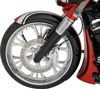 Majestic Floating Front Brake Rotor 330mm Chrome - Harley FLH FLT