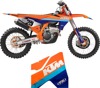 Candy Chrome Series Airbox/Shroud Graphics Kit - For Various 19-23 KTM Candy Chrome Series Airbox/Shroud Graphics Kit - For Various 19-23 KTM