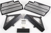 Aluminum Radiator Guard Black - For 09-12 Honda CRF450R Aluminum Radiator Guard Black - For 09-12 Honda CRF450R