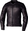 RST IOM TT Hillberry 2 CE Leather Jacket Brown Small - Brown leather street jacket, size Small