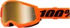 Strata 2 Orange Goggles - Gold Mirror Lens