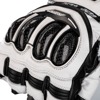 RST Tractech EVO 4 CE Gloves White/White/Black XL - Armored leather race gloves, XL, White/Black