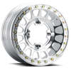 Method MR413 Beadlock 15x10 5x4.5 70mm CB Polished Wheel - Polished Beadlock Wheel 15x10 5x4.5 70mm CB