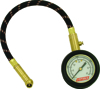Tirepro Tire Gauge - 60PSI Max w/ 12" Hose, Air Bleed, & Rubber Boot