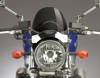Flyscreen Windscreen - Dark Smoke - Fits 52-56mm O.D. Forks
