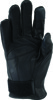 Kuryakyn Laredo Leather Gloves Black - Small - Men's leather gloves, black, size small