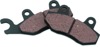 BikeMaster Front Organic Brake Pads Fits Honda