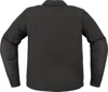ICON Upstate Canvas CE Jacket Black Men's XL - Men's CE-rated riding jacket