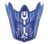 EVS T3 Pinner Visor - Blue/White
