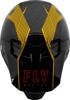 Fly Racing Formula Carbon Tracer Helmet Gold/Black XS - Lightweight offroad helmet, Gold/Black, XS