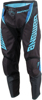 Answer 25 Syncron Envenom Pants Blue/Black Youth 16 - Youth riding pants in Blue/Black, size 16