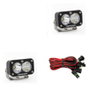 S2 Sport Driving Combo Pattern Pair LED Work Light - Clear Baja Designs