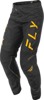 Fly Racing Kinetic Center Pants Black/Gold Size 40 - Offroad riding pants in Black/Gold, Size 40