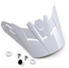 Z1R Youth Rise Helmet Visor Solid White Gloss One Size - Replacement visor for Z1R Youth Rise helmet