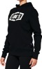 100% Women's Icon Hoody Black, Size L 100% Women's Icon Hoody Black, Size L