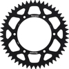 Aluminum Rear Sprocket 49T - Black - For 80-16 Kawasaki Suzuki