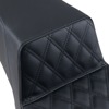 Saddlemen Step-Up Seat Front Lattice Stitch Black Harley FLHX/FLHR - 2-up seat For Harley FLHX/FLHR models