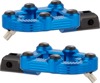 Arlen Ness MX Footpegs Blue - No Mounts