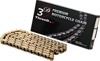 EK 520 RV3D NX2-Ring Chain Gold 120 Link - 120-link 520 RV3D drive chain, Gold finish