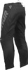 Thor Youth Sector Checker Pants Black White Gray Size 28 - Youth off-road race pants, size 28, checker graphic