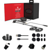 UCLEAR Motion HDX-V Helmet Audio Single Kit Universal - Bluetooth helmet audio kit with crash sensor, universal fit
