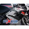 No Cut Black Frame Sliders - For 05-06 Suzuki GSXR1000