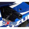 No Cut Black Frame Sliders - For 04-05 Suzuki GSXR600 GSXR750