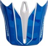 Moose F.I. MIPS Helmet Visor Kit Agroid Camo White/Blue Adult - Replacement visor for F.I. MIPS Agroid Camo helmet