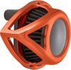 Arlen Ness Clear Tear Sucker Air Cleaner Kit - Orange